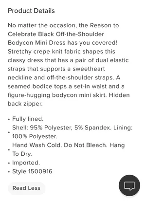 Lulus Bodycon Black Dress thumbnail 3