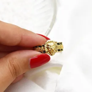 Gold Lion Ring thumbnail 4