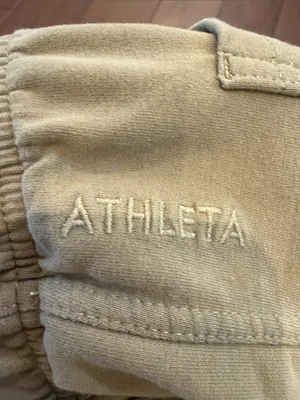 Athleta Cascade Cargo Terry Jogger in Green Size Medium - C4-085 thumbnail 7