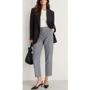 Aritzia Wilfred Chambery Trouser Wool Cropped Dress Pants Pockets Size 0 thumbnail 10