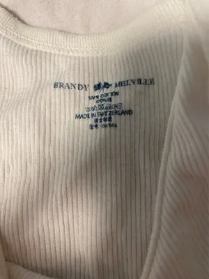 Brandy Melville white Spain tank top thumbnail 2