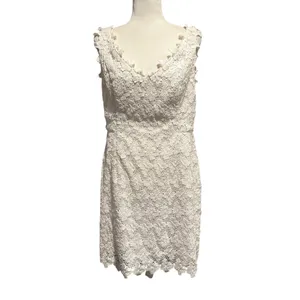 Lily Pulitzer Resort White Papillion Lace Reeve Dress in Size 12 thumbnail 3