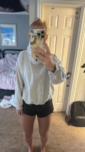 Fabletics grey hoodie thumbnail 1