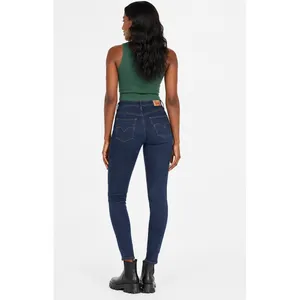 Levis 311 Shaping Skinny Womens Jeans 25x28 Blue Mid Rise Stretch Denim 5-Pocket thumbnail 3