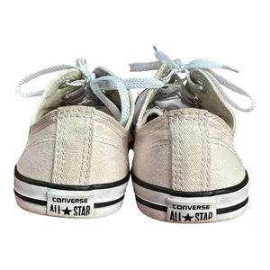 Converse Chuck‎ Taylor All Star Low Top Sneakers Pink Canvas Womens 7 EU 38 thumbnail 5