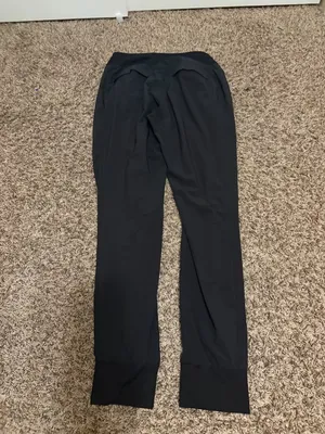 Athleta Soho Jogger Activewear Pants 4T 4 Tall Black Pockets Elastic Waist thumbnail 2