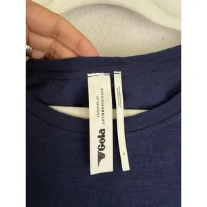 Anthropologie Gola x Anthropologie Navy Oversized Boyfriend Tee Women's Size L‎ thumbnail 9