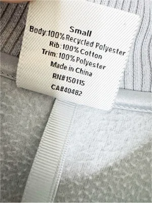 Varley Roselle Half-Zip Fleece Pullover Top Sweatshirt Pearl Blue Size S thumbnail 9