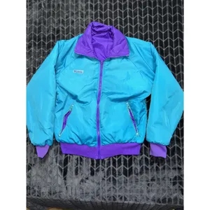 Vintage Columbia Women's Jacket Reversible Thinsulate Full Zip Size Medium thumbnail 2