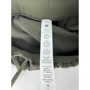 Lululemon Keep Moving 7/8 Pant Dark‎ Olive thumbnail 7
