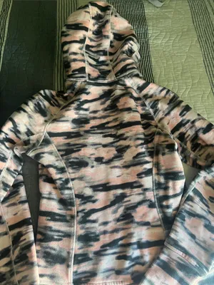 lululemon athletica Pink Camo Scuba hoodie sz6 thumbnail 9