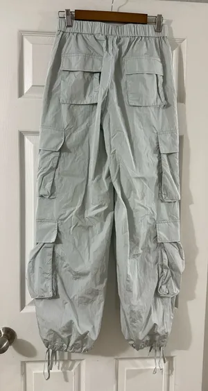 Gold Hinge Silver Cargo Pants  thumbnail 3