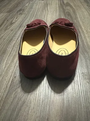 Journey West, Women's Tassel Loafers in Deep Wine Suede. thumbnail 4