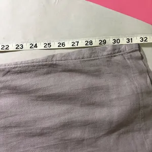 Abercrombie & Fitch Linen Blend Wide Leg Pants Taupe Mauve XS High Rise Trousers thumbnail 11