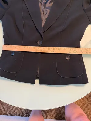 MaxMara Black Single-Button Tailored Blazer thumbnail 10