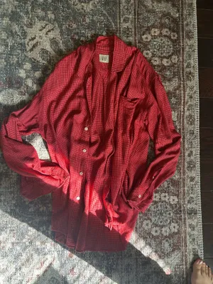 Gap Button-Up Shirt Long Sleeve thumbnail 4