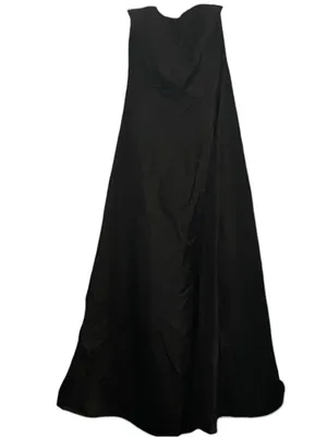 Vintage y2k Charlotte Russe Strapless Evening Gown Rhinestone Trim Formal goth thumbnail 5