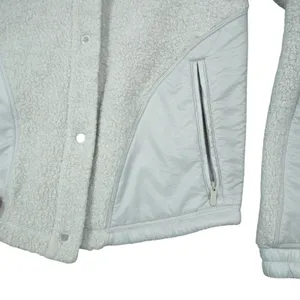 Lululemon Size 4 Wool Blend Sherpa‎ Fleece Go Cozy Jacket Heathered Ceramic thumbnail 6