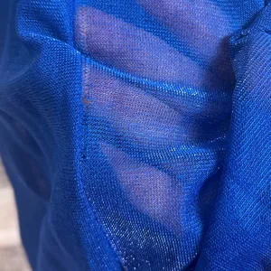 Jessica McClintock‎ Gunn Sax Blue Shimmer Maxi Dress Size 3/4 thumbnail 9
