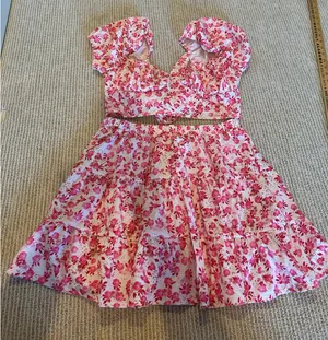 Shein Pink Floral Set L thumbnail 1