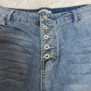 Hawalili Distressed Jean Shorts 3X thumbnail 2