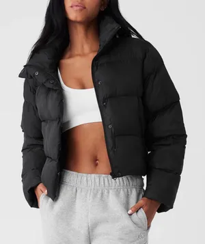 Alo Yoga Gold Rush Puffer Black S thumbnail 1