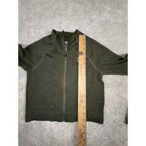 gymshark vital seamless warm jacket Medium Green thumbnail 7
