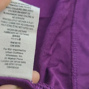 Free People Magenta‎ Purple Wrap Tie Top Small thumbnail 8