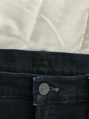 Mother Mid Rise Dazzler Ankle Fray jeans Holding Hands 32 thumbnail 12