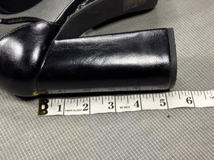 Soda Black Platform Ankle-Strap Sandals thumbnail 3