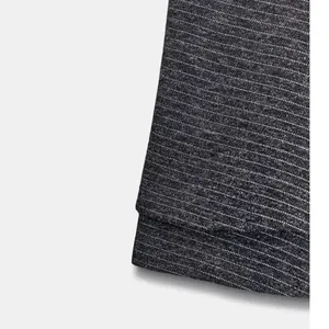 Zara NWT gray pin stripe striped double tiered layered ruffle hem mini skirt thumbnail 7