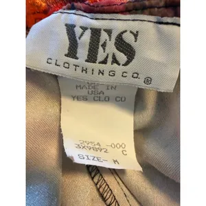 Vintage Yes Clothing Red Floral‎ Mesh Velvet y2k whimsi boho dainty Top M NWT thumbnail 4