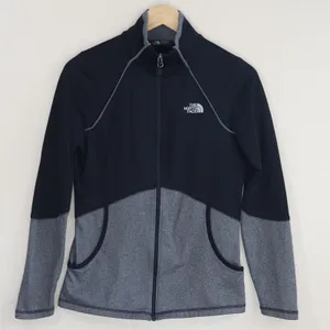 The‎ North Face Womens Small P Jacket Full Zip Gray Black Cinder 100 Athletic thumbnail 1