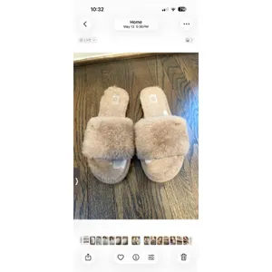 UGG® › Cozette Genuine Shearling Slipper Sz 9 $110 thumbnail 3