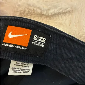Nike Dark Blue Cap with White Logo thumbnail 3