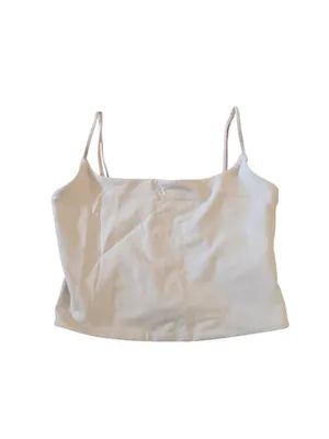 BABATON Aritizia Light Beige Bralette Crop Top Size Medium thumbnail 5