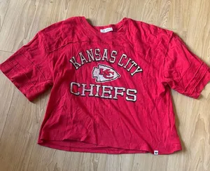 47 Brand Red Kansas City Chiefs Women's Tee thumbnail 1