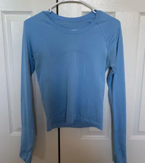 Swiftly Tech Shirt Lululemon Long Sleeve Race thumbnail 1