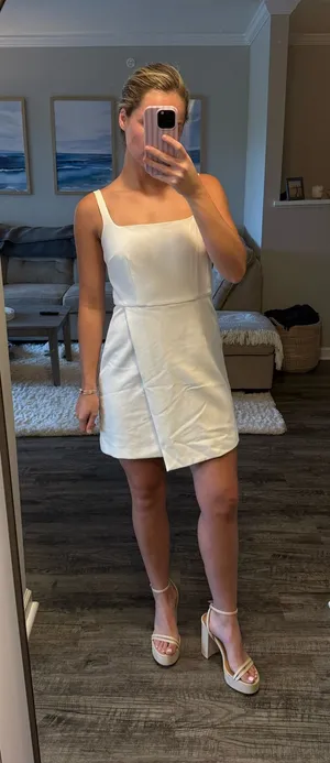 French Connection Dress White thumbnail 1