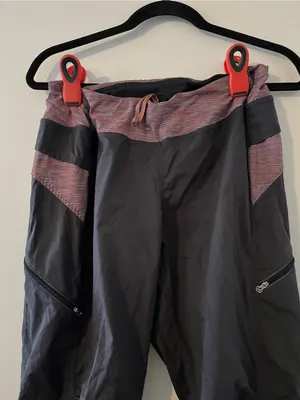Lululemon Black Pink Jogger Track Pants 8 Outdoors Hiking Athletic Running thumbnail 2