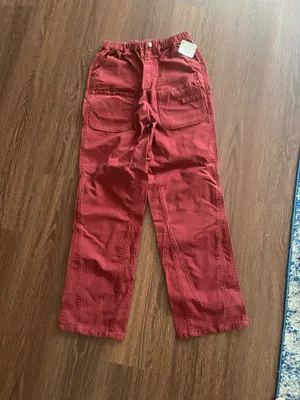 Free People Movement Voyager Burgundy Pants thumbnail 1