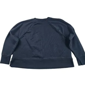 Nike -825 Black Dri-Fit Versa Just Do It Long Sleeve Cropped Sweatshirt Black 2X thumbnail 3