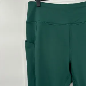 Duluth‎ Trading Co AKHG Trail Tech Leggings Womens Medium Green Athletix Workout thumbnail 3
