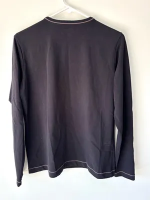 Patagonia Black Long Sleeve Base Layer Activewear Outdoor thumbnail 5