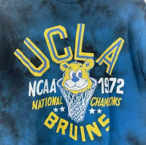 NEW VINTAGE TUBULAR 47 UCLA Bruins T-shirt Collegiate Sports Tie Dye Medium NWOT thumbnail 6