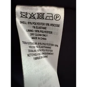 NWT French Connection Oversized Navy Blue Blazer Gold Buttons Size XS thumbnail 11