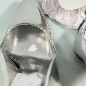 INC‎ International Concepts Size-6.5 M Womens Metallic Silver Heels thumbnail 3