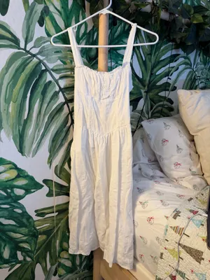 Wild Fable White midi summer dress thumbnail 10