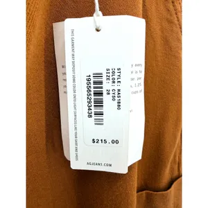 AG Adriano Goldschmied Renn Utility‎ High Rise Barrel Cargo Pants Clay 28 NWT thumbnail 6