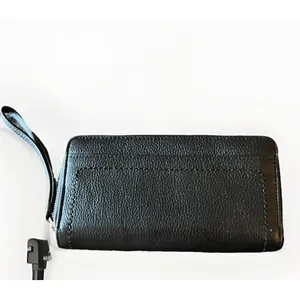 Coach Prk‎ Leather Double Acc Zip Black $258 thumbnail 2